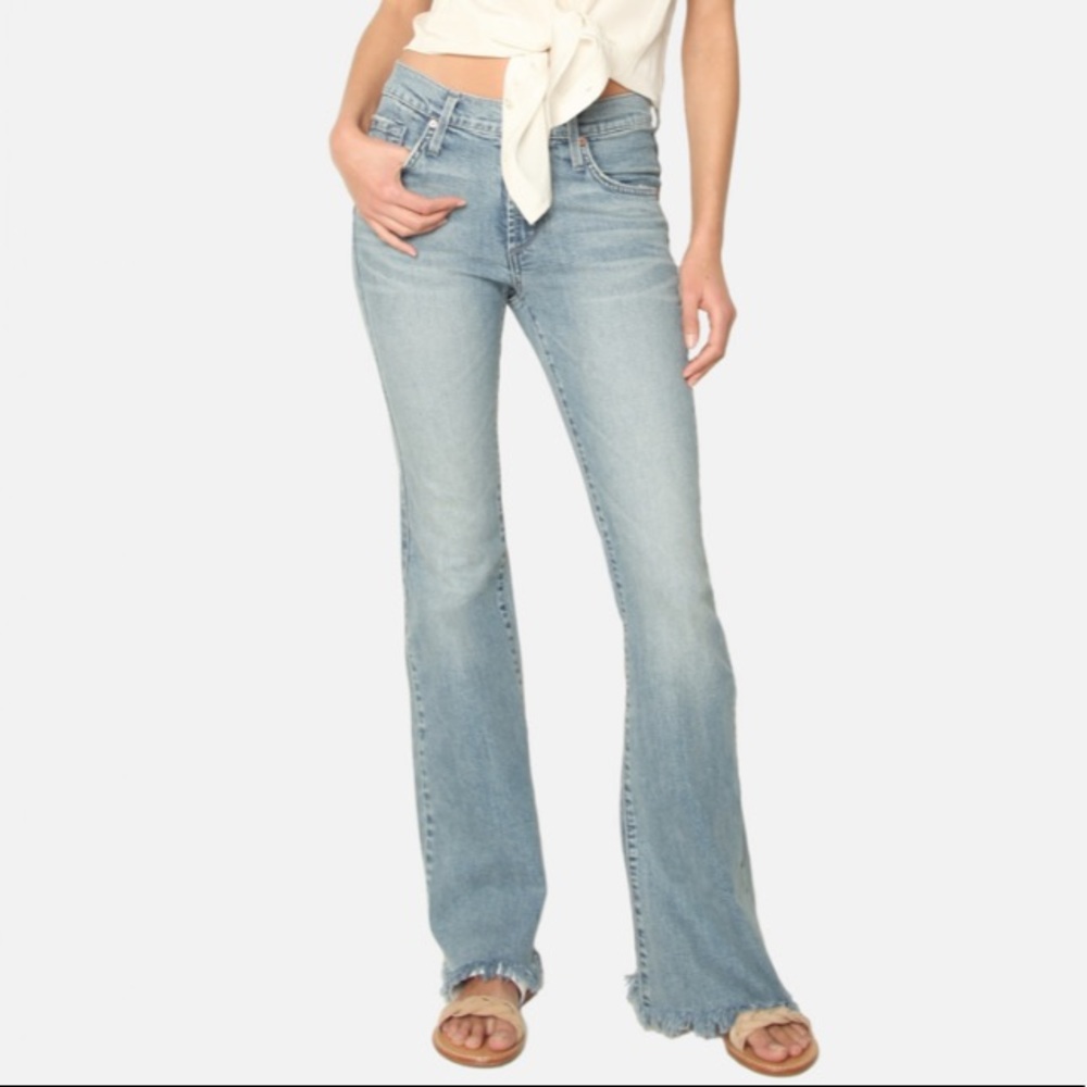 James Jeans Bella Petite Artisan Raw Jeans